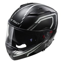 Jual Helm LS2 FF324 Metro Evo Firefly Matt Black Light modular ringan