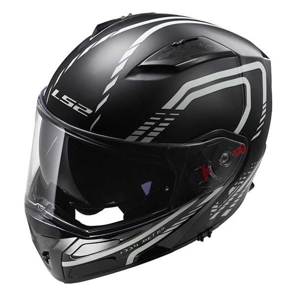 Helm LS2 FF324 Metro Firefly Matt Black Light