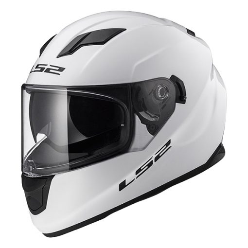 Helm LS2 FF320 Stream Solid Gloss White