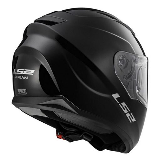 LS2 FF320 Stream Solid Gloss Black - Image 2