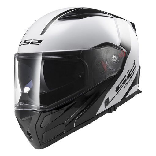 Helm LS2 FF324 Metro Rapid White Black