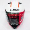 Helm LS2 FF324 Metro Rapid White Red
