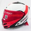 Helm LS2 FF324 Metro Rapid White Red