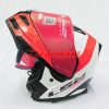 Helm LS2 FF324 Metro Rapid White Red