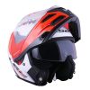 Helm LS2 FF324 Metro Rapid White Red
