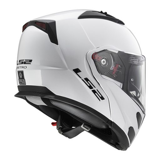 Jual Helm LS2 FF324 Metro Evo Solid Gloss White