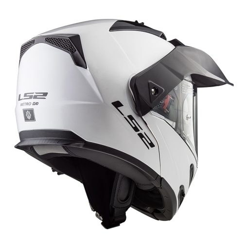 Jual Helm LS2 FF324 Metro Evo Solid Gloss White