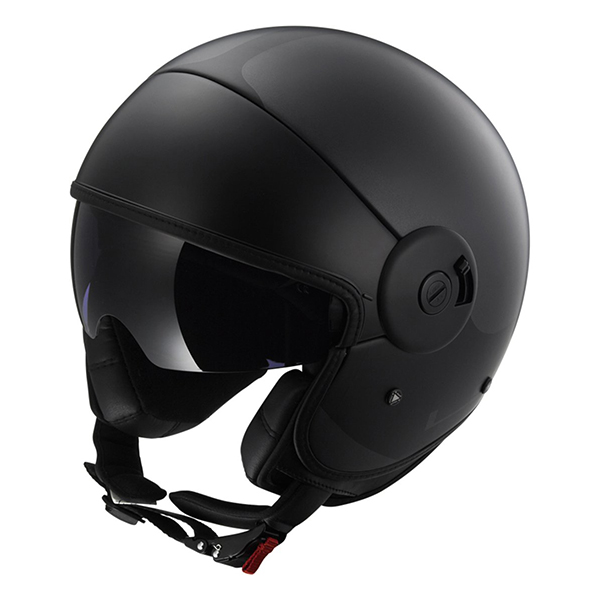 Helm LS2 OF597 Cabrio HPFC VIA Matt Titanium Black