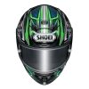 Helm Shoei X-Fourteen Yanagawa 5 TC-4 Green Black