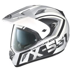 Helm X-Lite X551 Adventure N-Com White