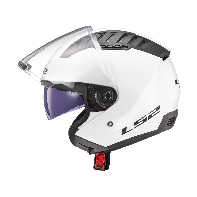 Jual Helm LS2 OF600 Copter Solid White