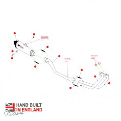 Knalpot Scorpion Carbon Serket Yamaha R25 R3 Full System