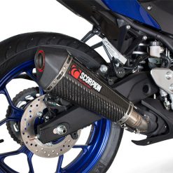 Knalpot Scorpion Carbon Serket Yamaha R25 R3 Full System