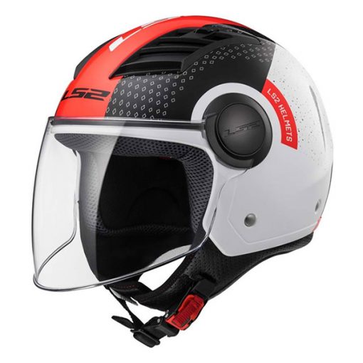 Helm LS2 OF562 Airflow L Condor White Black Red