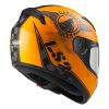Helm LS2 FF352 Rookie Fan Hi-Vis Matt Orange