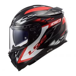 Helm LS2 FF327 Challenger GP Black Red