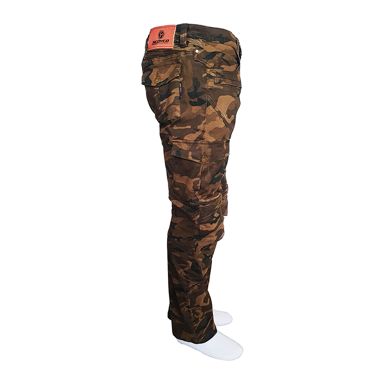 Jual Celana Motor Scoyco P043 Camo Protector Riding Pants