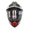 Jual Helm LS2 MX701 Explorer Carbon Frontier Titanium Red