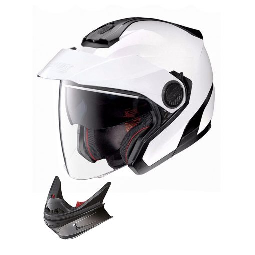 Jual Helm Nolan N40-5 GT Classic Metal White