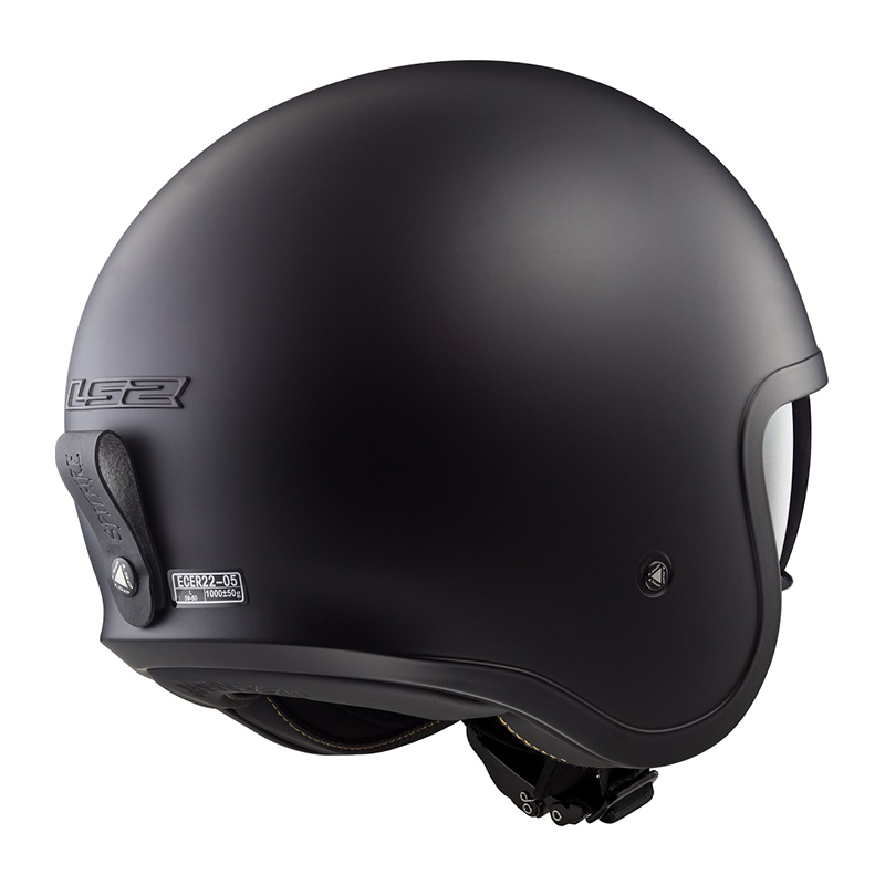 Helm LS2 OF599 Spitfire Solid Matt Black