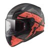 Helm LS2 FF353 Rapid Deadbold Matt Black Orange