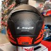 Helm LS2 FF353 Rapid Deadbold Matt Black Orange