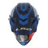 Jual Helm LS2 MX436 Pioneer Evo Master Matt Black Blue