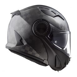Jual LS2 FF313 Vortex Solid Matt Carbon Modular Touring Ringan Optimal