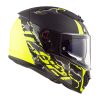 Helm LS2 FF390 Breaker Feline Matt HI-VIS Yellow