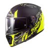 Helm LS2 FF390 Breaker Feline Matt HI-VIS Yellow
