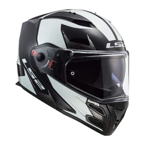 Helm LS2 FF324 Metro Evo Sub White Black