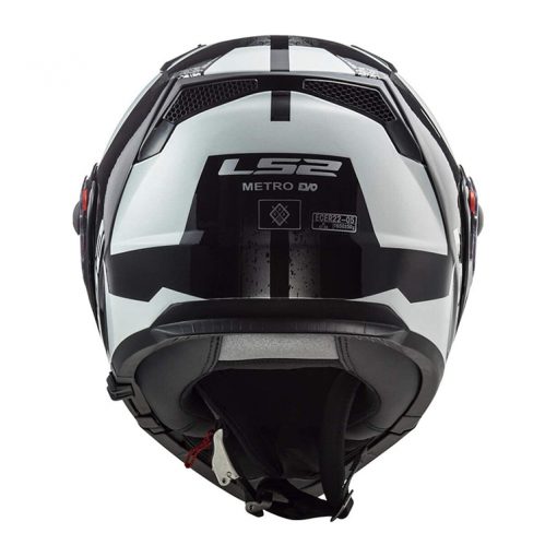 Helm LS2 FF324 Metro Evo Sub White Black
