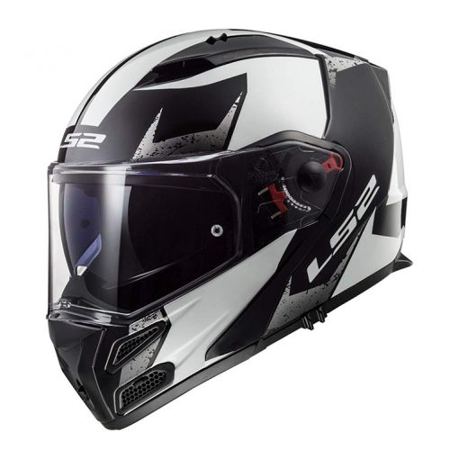 Helm LS2 FF324 Metro Evo Sub White Black