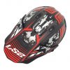 Jual Helm LS2 MX436 Pioneer Evo Saturn Matt Black Red