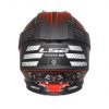 Jual Helm LS2 MX436 Pioneer Evo Saturn Matt Black Red