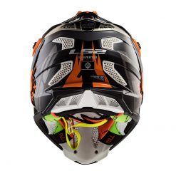 Helm LS2 MX470 Subverter Emperor Black Orange
