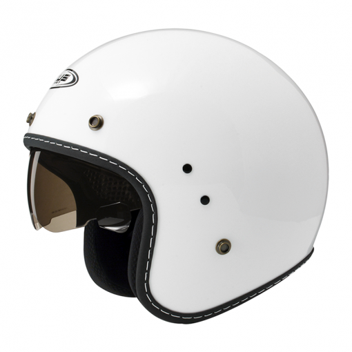 Jual Helm Zeus ZS-380FA Solid Gloss White