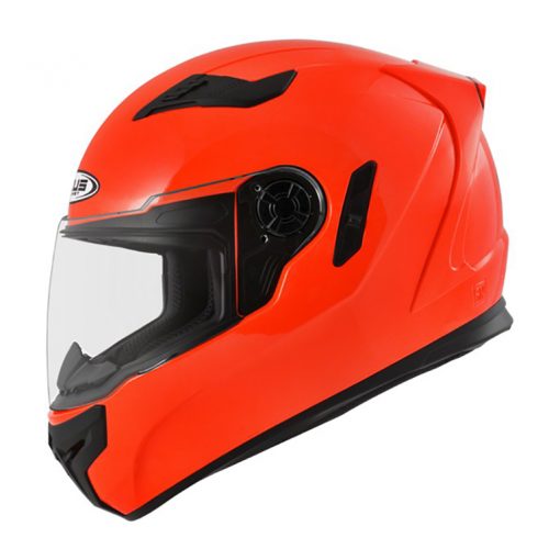 Jual Helm Zeus ZS-813 Solid Neon Orange