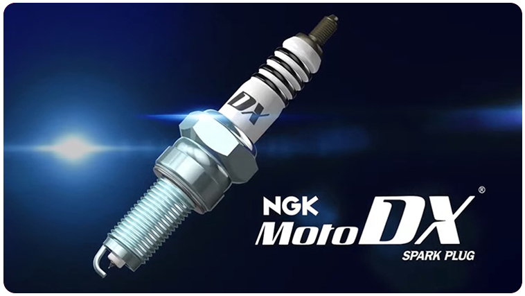 NGK MotoDX Menggunakan Ruthenium Produk Terbaru dari NGK