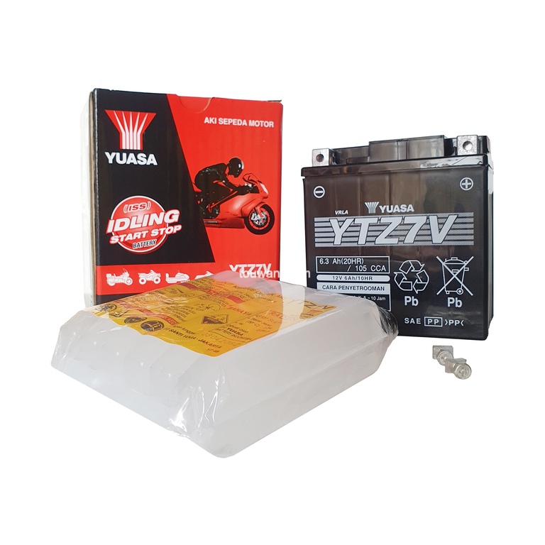 Jual Baterai Yuasa YTZ7V Maintenance Free